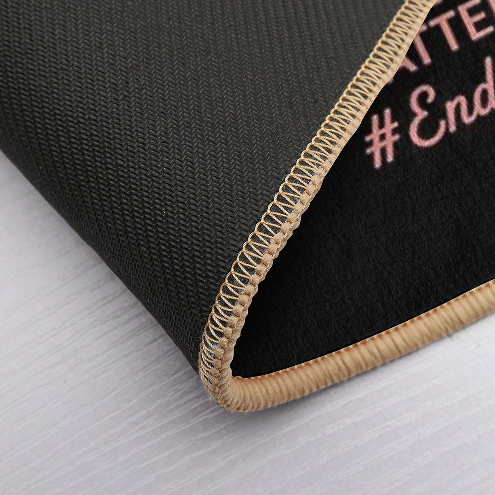 End The Stigma Mental Health Matters Awareness Brain Floral  Odorless Bath Mat