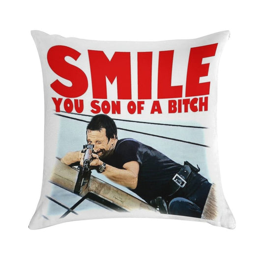 Smile Soft Warmth Comfort Throw Pillow