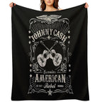 Johnny Cash - Genuine American Rebel Multi-functional Throw Blanket