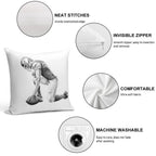 American Football Soft Durable Construction Throw Pillow