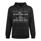 Oh This Calls for A Spreadsheet Ugly Christmas For Analysts Shrink-Resistant Hoodie