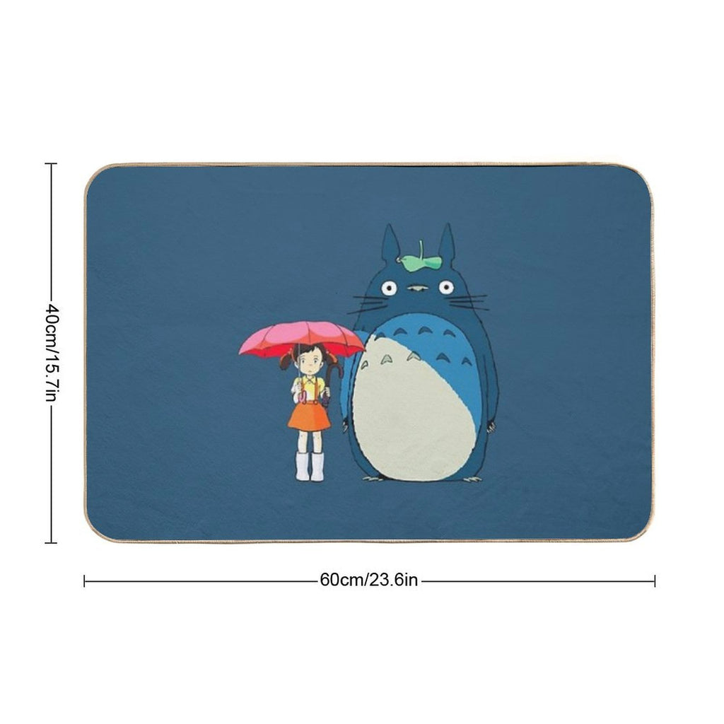 Give Me Your Ghiblis  Rapid-Drying Bath Mat