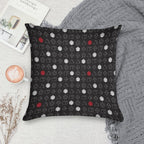 Dungeons And Dragons Dice Set D20 Pattern Soft Warmth Comfort Throw Pillow