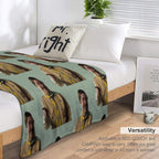 BBC Ghosts Pat Lightweight Throw Blanket