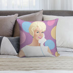 Hello Soft Anti-Pilling Throw Pillow