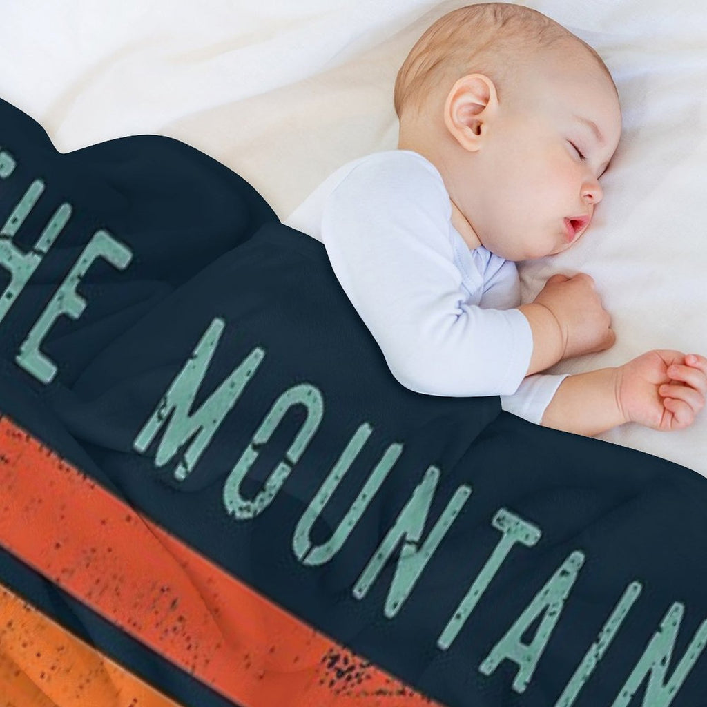 Mountains Are Calling And I Must Go Lightweight Throw Blanket