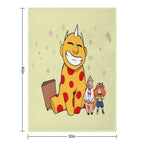 Maggie And The Ferocious Beast! Compact Throw Blanket