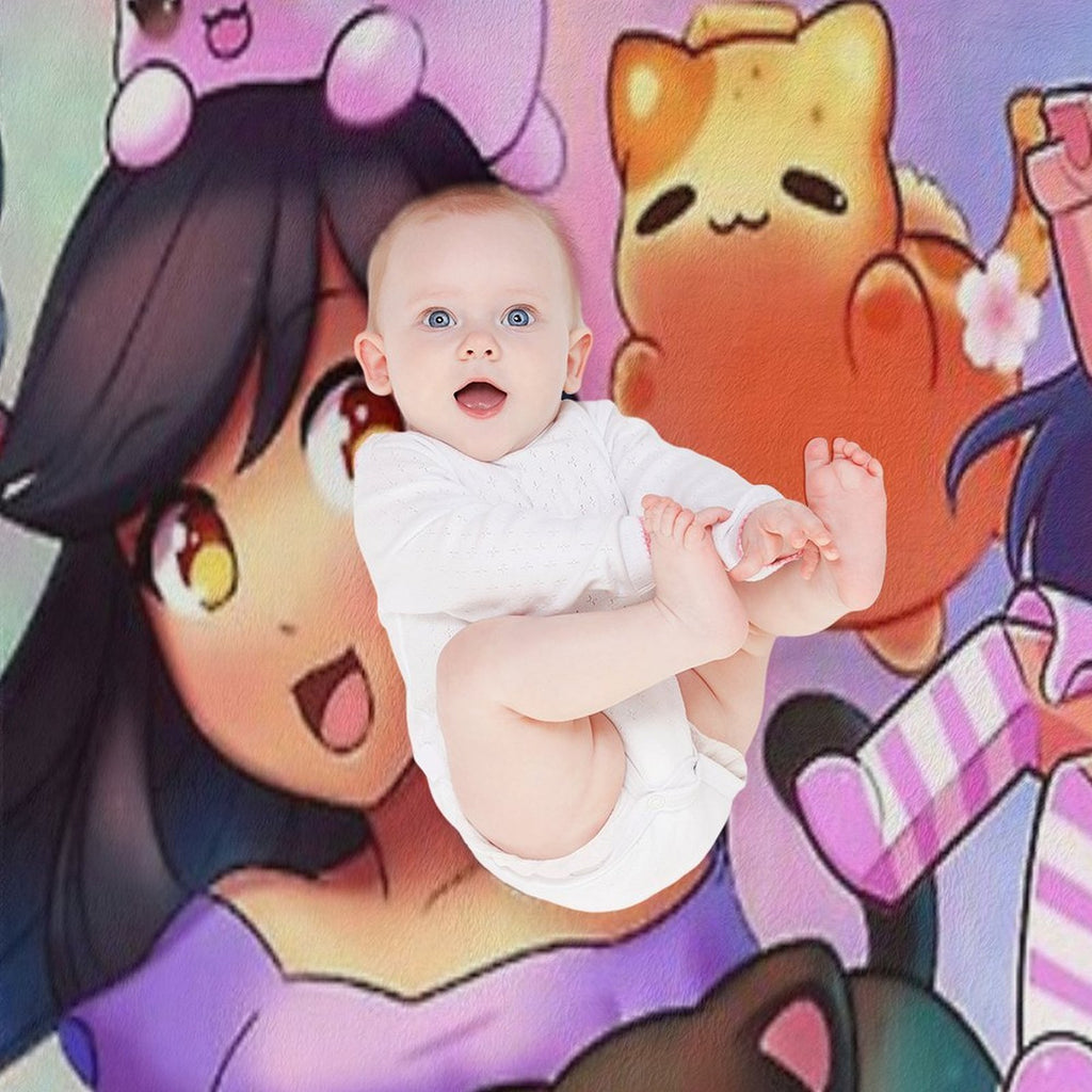 Aphmau Art Poster Classic Poster Wrinkle-free Throw Blanket