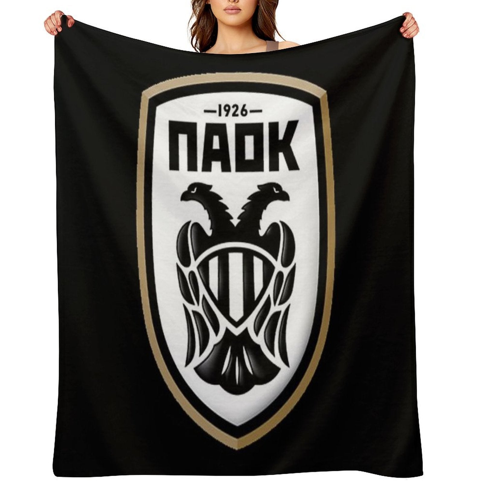 PAOK Plush Throw Blanket