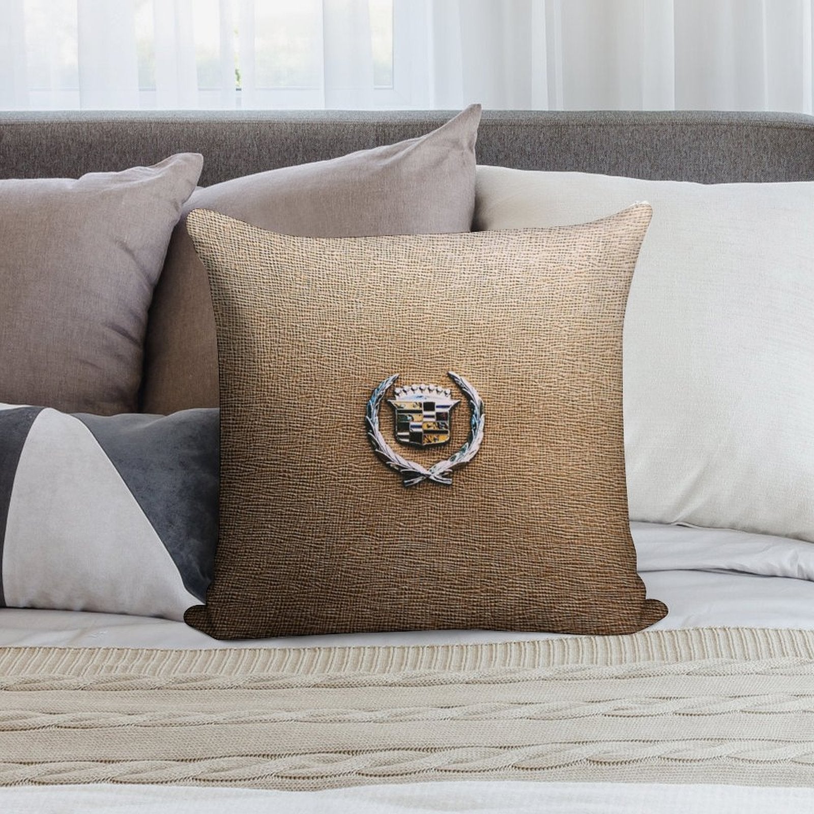 Cadillac Soft Gift Ready Throw Pillow
