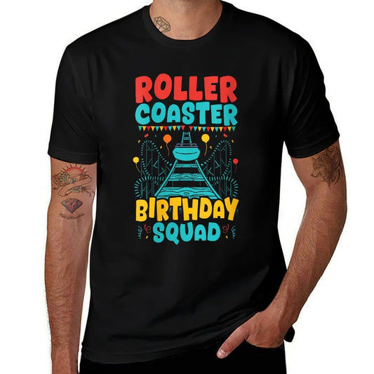 Womens Kids Roller Coaster Crew Roller Coaster Birthday  Eco-friendly Material T-Shirt