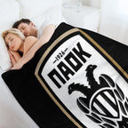 PAOK Plush Throw Blanket