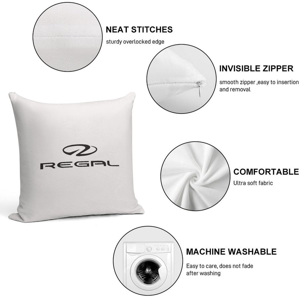 Regal Marine Boats Soft Durable Construction Throw Pillow