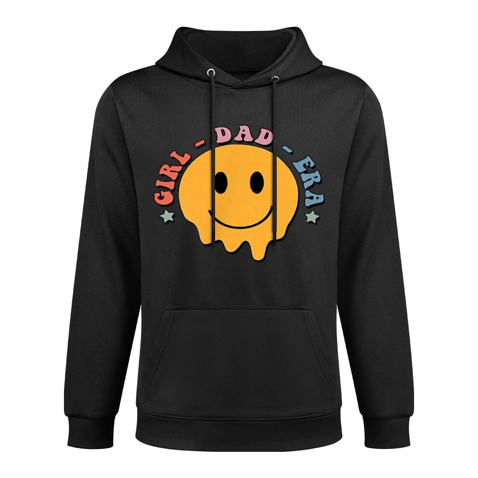 In My Girl Dad Era, Girl Dads Club, New Dad (Front And Back) Moisture-Wicking Hoodie