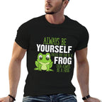 Frog Gifts Always Be Yourself Unless You Can Be A Frog  Vintage-inspired T-Shirt