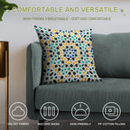Alhambra Tessellation Soft Skin-Friendly Throw Pillow