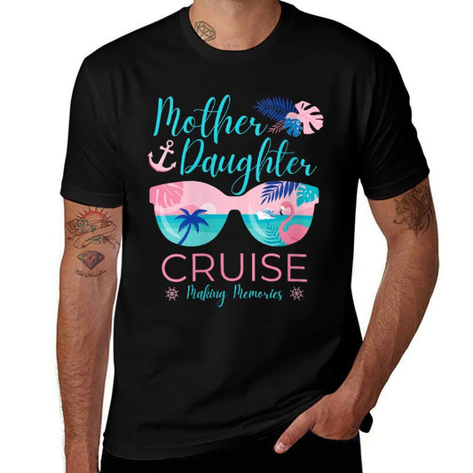 Womens Mother Daughter Cruise Trip Matching Cruising Squad Womens  Rolled Sleeves T-Shirt