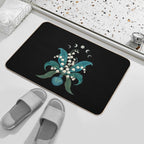 Lily of The Valley- May Flower  Absorbent Bath Mat
