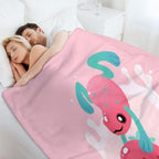 Strawberry Poison Milk 1 Durable Throw Blanket