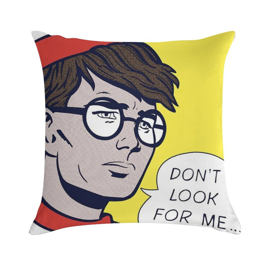 Pop W Soft Shrink-Resistant Throw Pillow