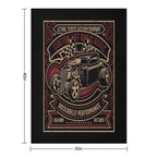 Rockabilly Hot Rod Classic Comfort Throw Blanket