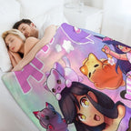 Aphmau Art Poster Classic Poster Wrinkle-free Throw Blanket