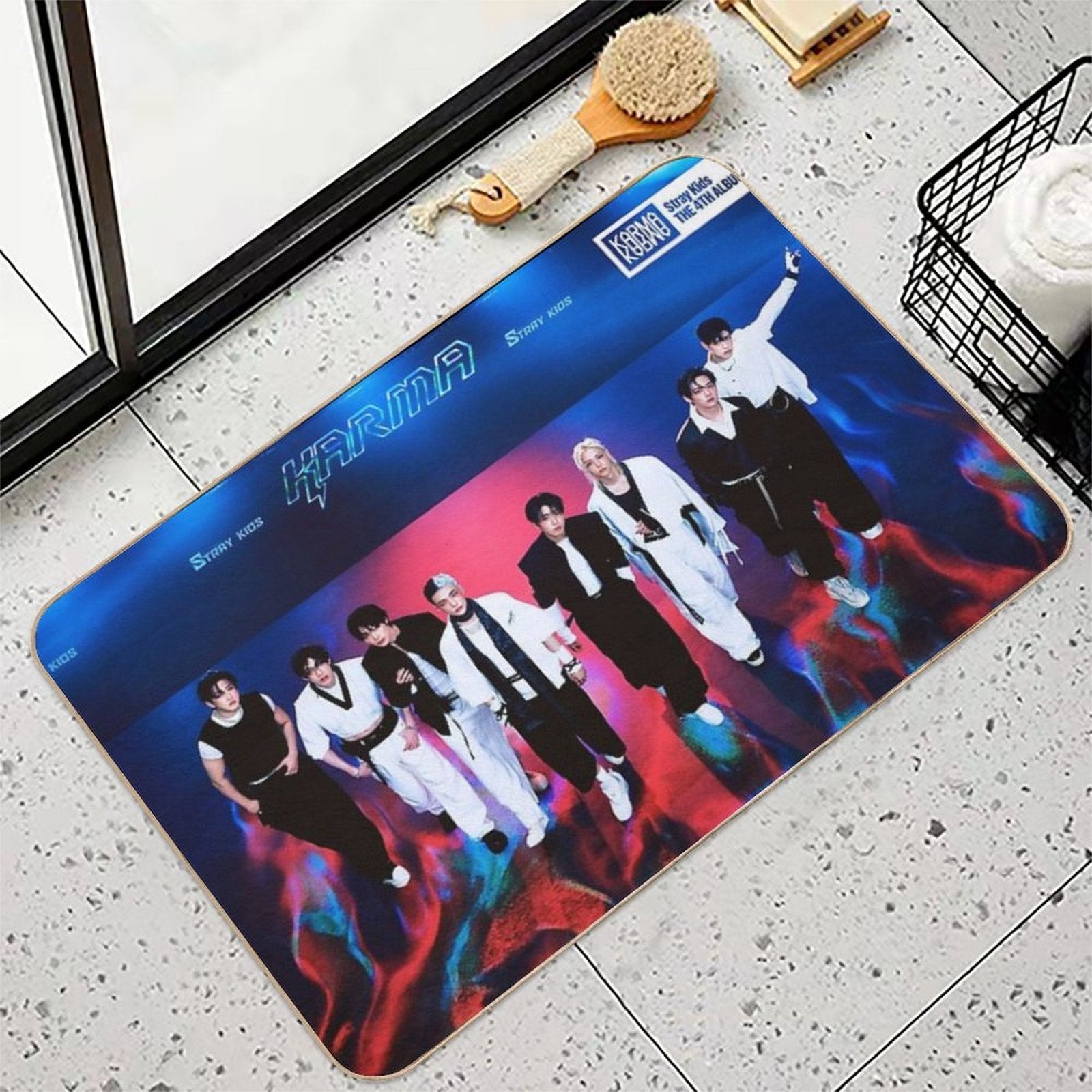 Stray Kids Karma  Versatile Bath Mat