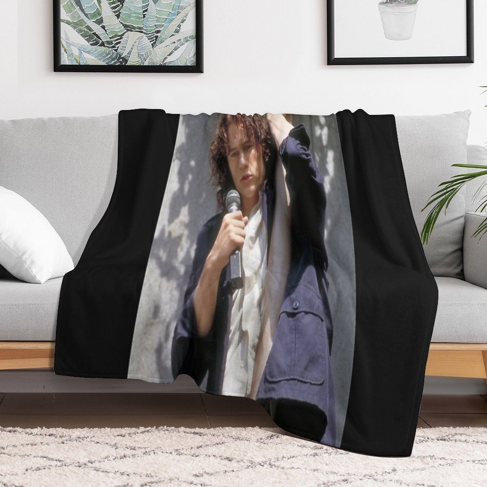 Heath Ledger Movie Premium Throw Blanket