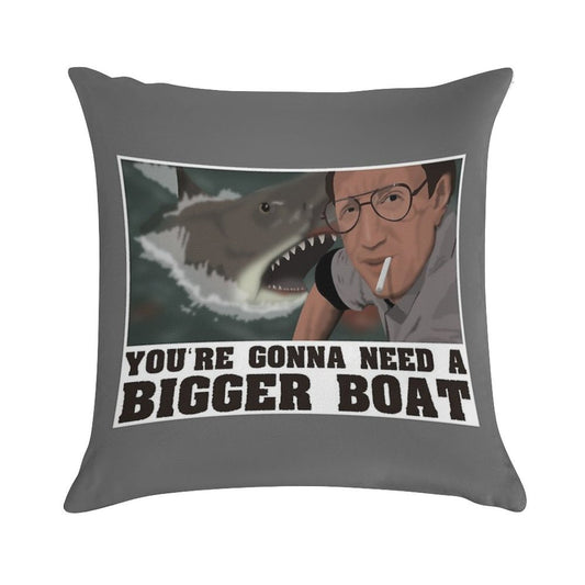 You're Gonna Need A Bigger Boat - Jaws Soft Style Accent Throw Pillow
