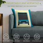 Arriva Optare Solo Soft Short Plush Fabric Throw Pillow