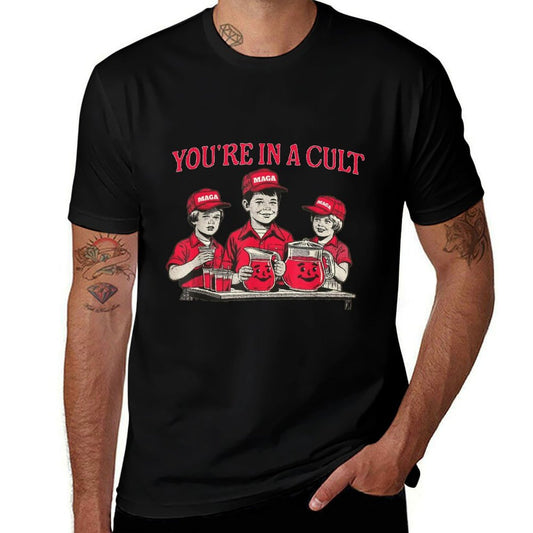 Youre In A Cult  Heathered Texture T-Shirt