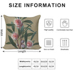 Australian Wildflower Watercolor Pincushion Hakea Soft High-Density Material Throw Pillow