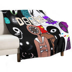 Roblox Doors Team Lightweight Throw Blanket