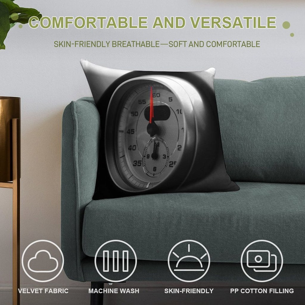 997 Chrono Package Porsche Soft Shrink-Resistant Throw Pillow