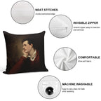 Lord Byron - 6th Baron Byron - By Richard Westall Soft Fade-Resistant Throw Pillow