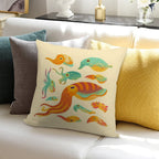 Cuttlefish Soft Warmth Comfort Throw Pillow