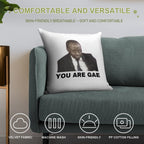 You Are Gae Meme Uganda Gay Rights Interview Viral Video Soft Home Decor Throw Pillow