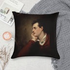 Lord Byron - 6th Baron Byron - By Richard Westall Soft Fade-Resistant Throw Pillow