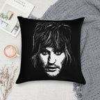 Portrait of Noel Fielding Soft Bedroom Essential Throw Pillow