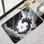 God Zilla  Repositionable Bath Mat