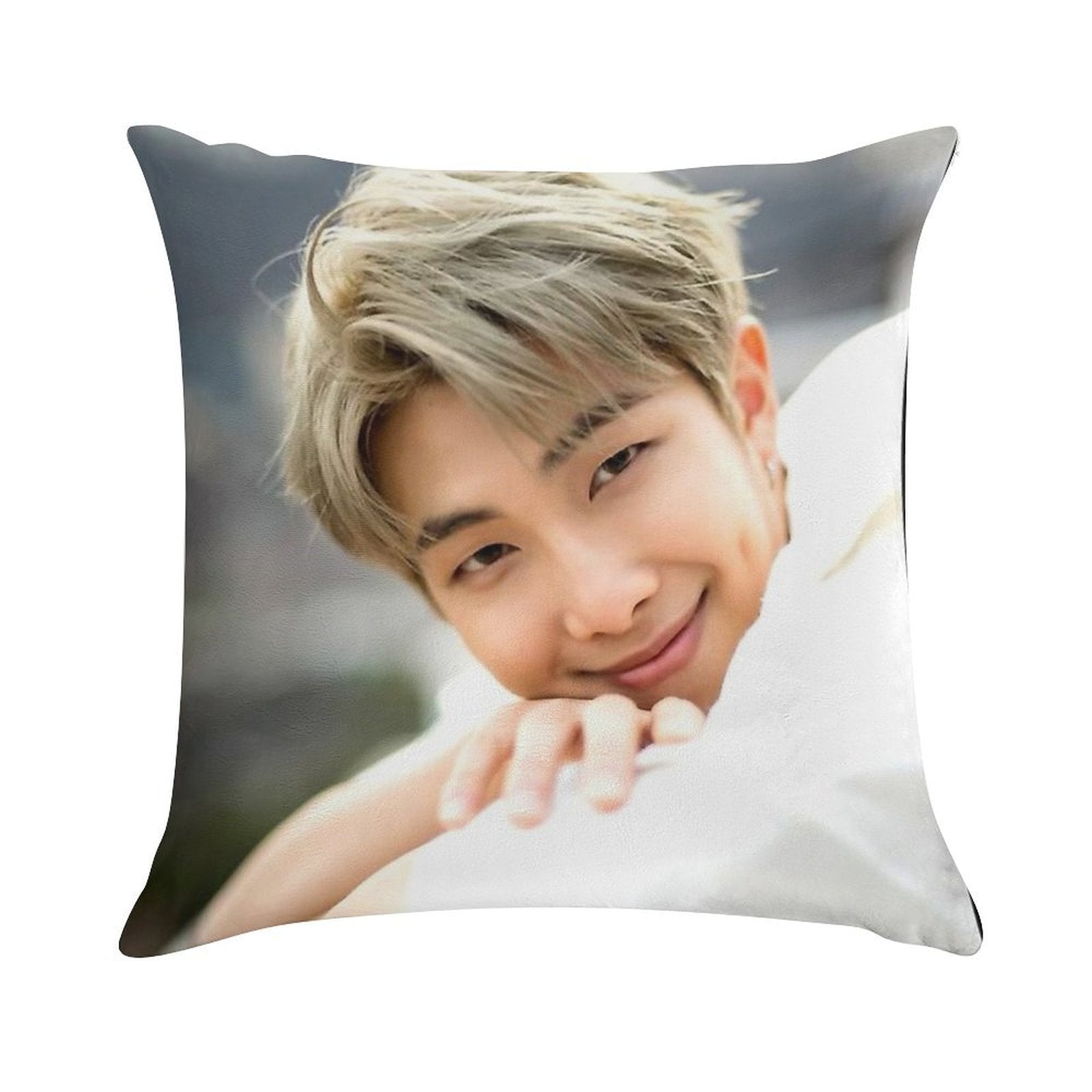 BTS RM Nam-joon Soft Home Decor Throw Pillow