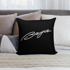 Baja Symbol Soft Bedroom Essential Throw Pillow