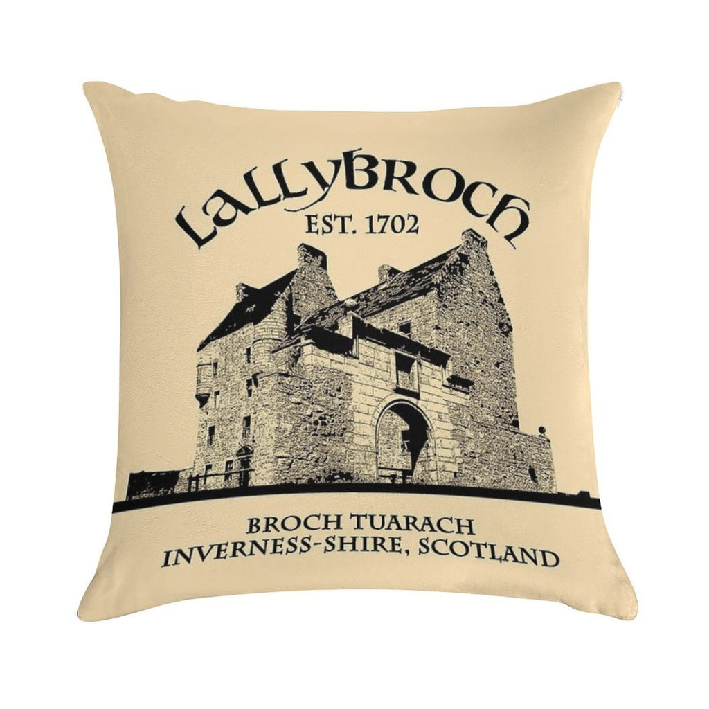Lallybroch Outlander Soft Easy Maintenance Throw Pillow
