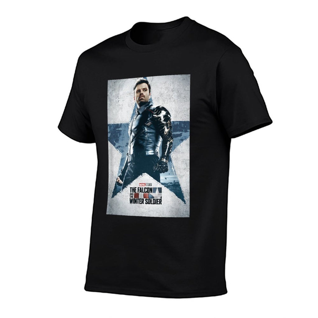Marvel The Falcon And The Winter Soldier Bucky Barnes Poster  Moisture-wicking T-Shirt