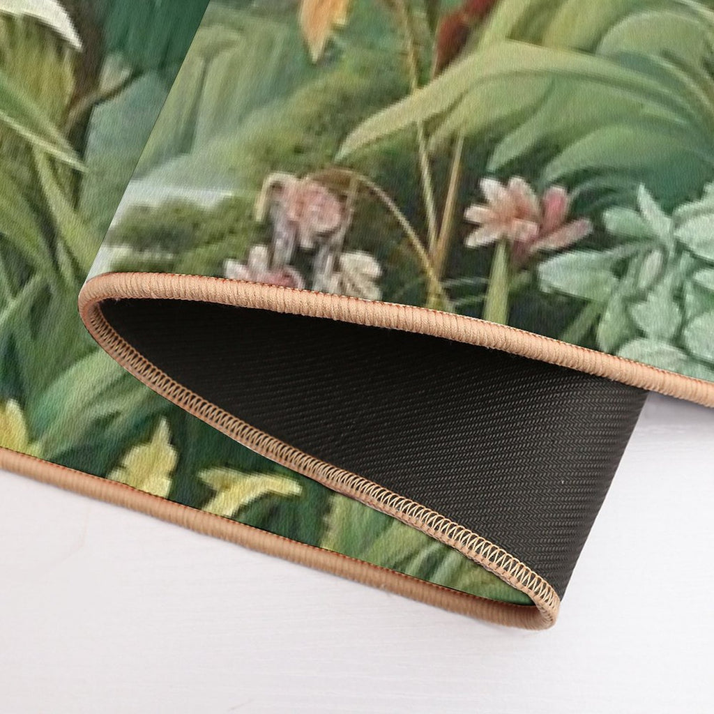 Vintage Tropical View  Toxin-Free Bath Mat