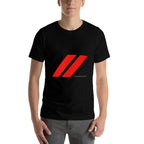 Dodge Rhombus Logo  Ribbed Collar T-Shirt