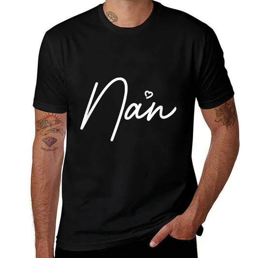 Womens Nan Cute Mothers Day Gift In British Grandma  Odor-resistant T-Shirt