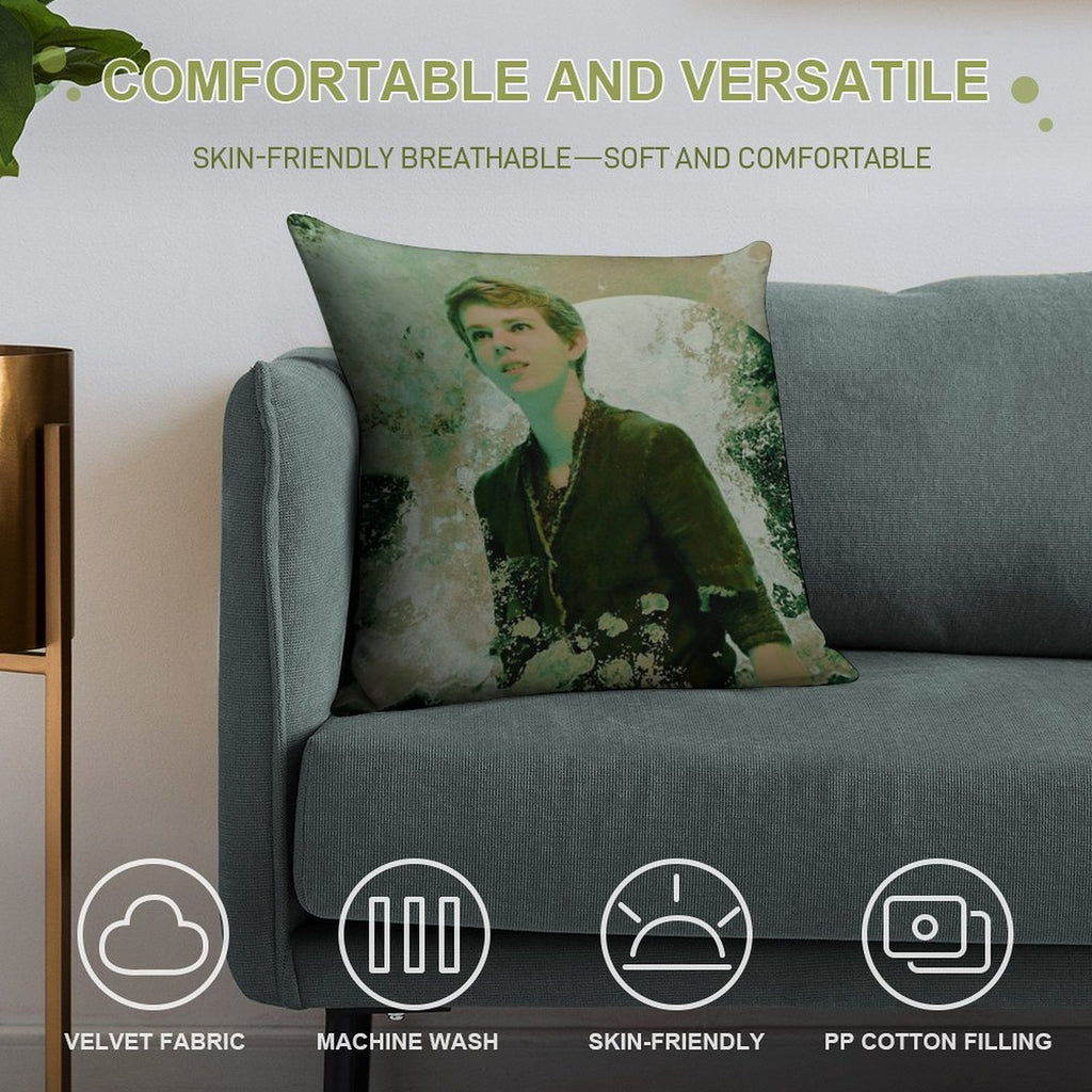 Peter Pan Soft Bedroom Essential Throw Pillow