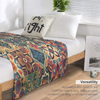Mosaic of Elegance Versatility Throw Blanket
