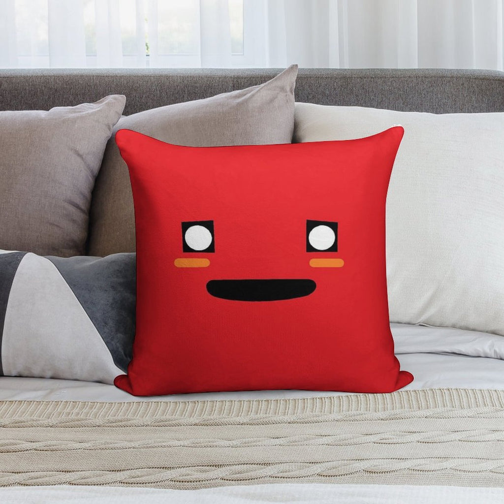 Miata NA Flat Design Soft Hidden Zipper Throw Pillow